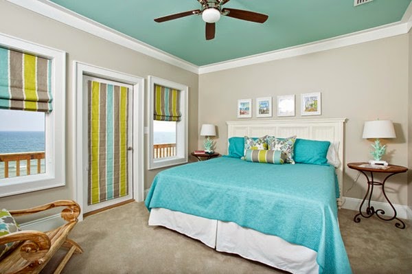 Sơn phòng ngủ màu xanh đẹp cho phòng ngủ và nội thất 